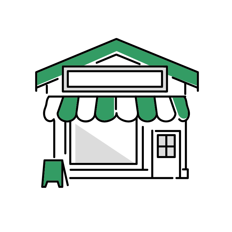 店のイラスト